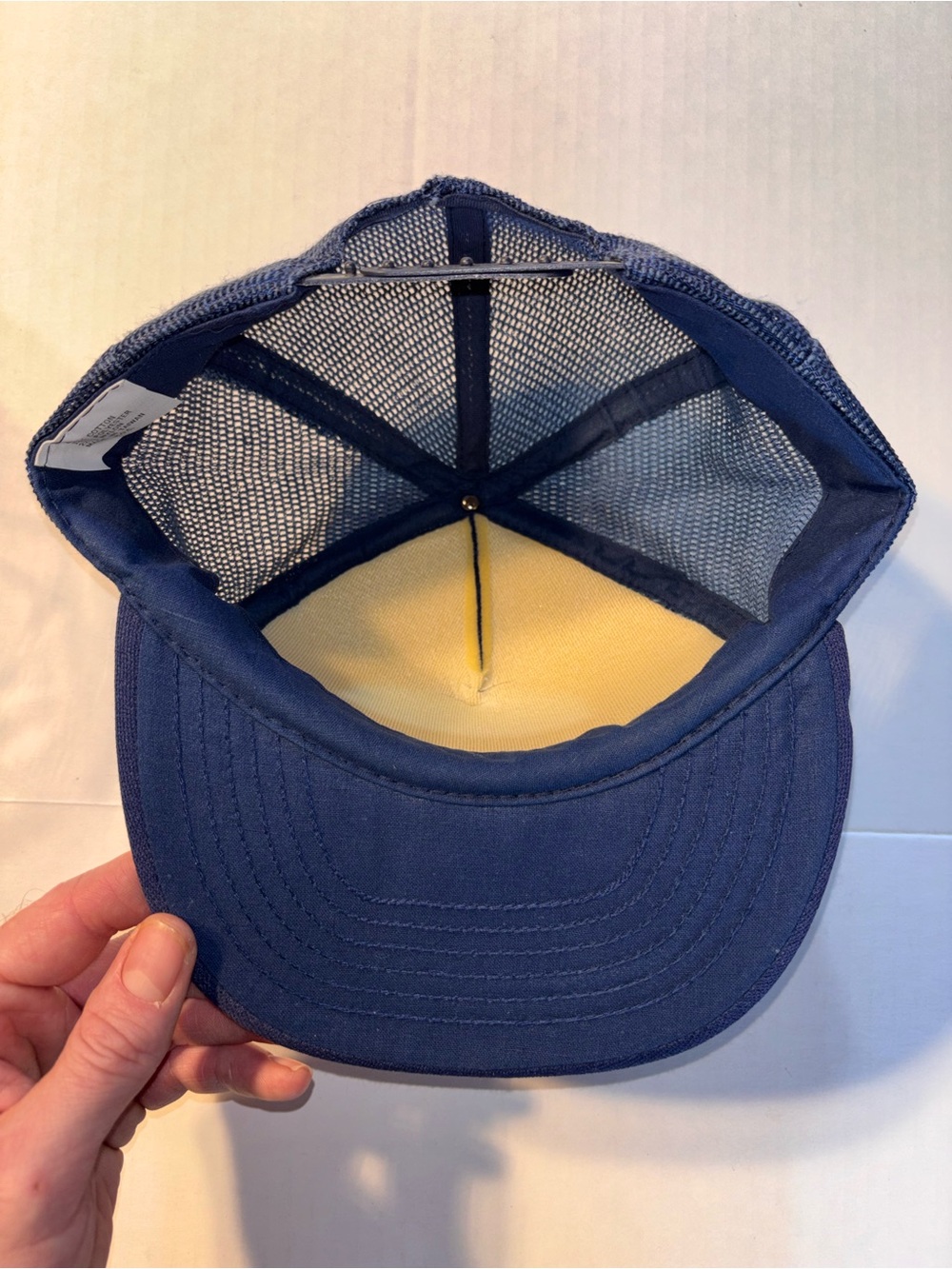 Vtg I Love Country Music Nashville 80’s 90’s Blue Foam Trucker SnapBack Hat - Picture 6 of 7
